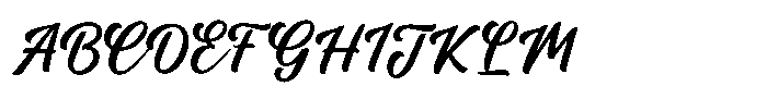 Lorimthy Script Font UPPERCASE