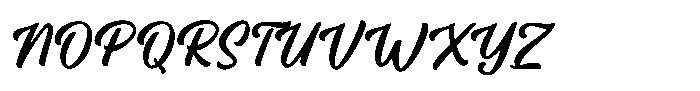 Lorimthy Script Font UPPERCASE