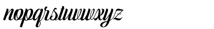 Lorinda Script Font LOWERCASE