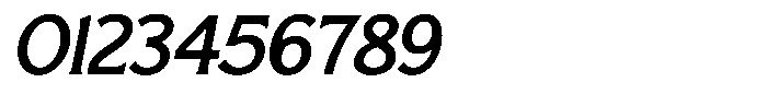Lorine Oblique Font OTHER CHARS