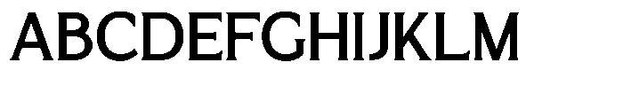 Lorine Regular Font UPPERCASE