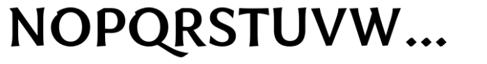 Lorne Flare Semi Bold Font UPPERCASE