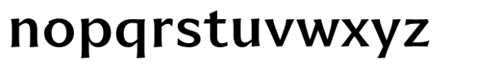 Lorne Flare Semi Bold Font LOWERCASE