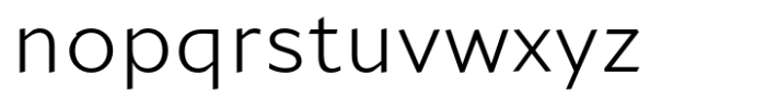 Lorne Sans Light Font LOWERCASE