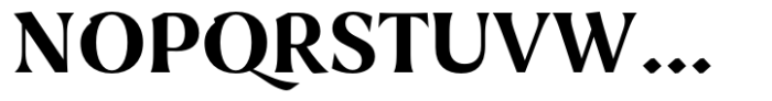 Lorne Serif Bold Font UPPERCASE