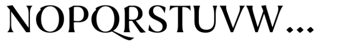 Lorne Serif Medium Font UPPERCASE