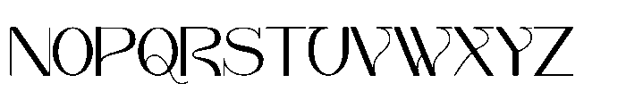 Lorvex Font UPPERCASE