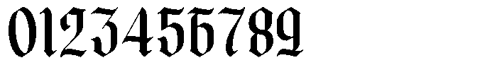 Los Reyes Regular Font OTHER CHARS