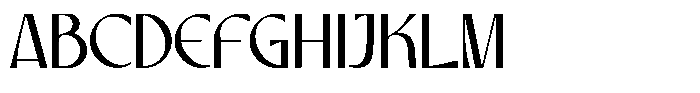Losera Font UPPERCASE
