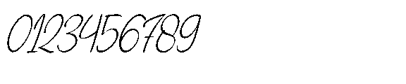 Lossifanya Italic Font OTHER CHARS