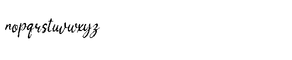 Lossifanya Italic Font LOWERCASE