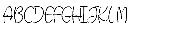 Lossifanya Regular Font UPPERCASE
