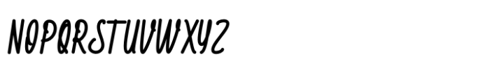 Lost Monday Font UPPERCASE