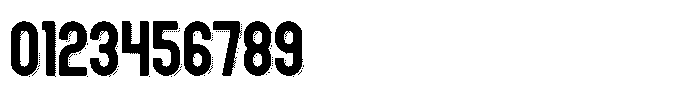 Lost Universe Shadow Font OTHER CHARS