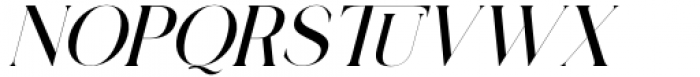 Lostgun Italic Font UPPERCASE