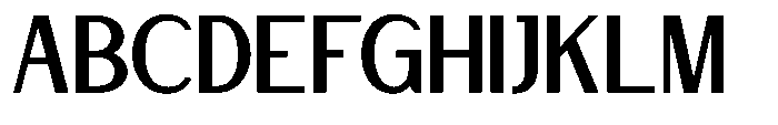 Lostrum Sans Font UPPERCASE