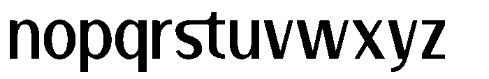 Lostrum Sans Font LOWERCASE