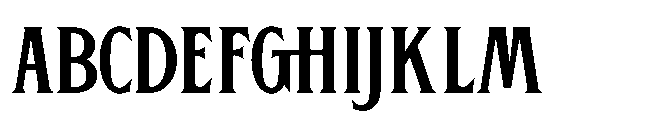 Lostrum Serif Font LOWERCASE