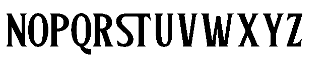 Lostrum Serif Font LOWERCASE