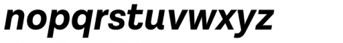 Lota Grotesque Alt 1 Bold Italic Font LOWERCASE