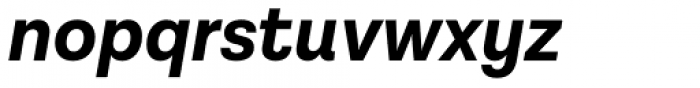 Lota Grotesque Alt 2 Bold Italic Font LOWERCASE