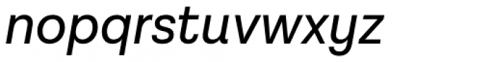 Lota Grotesque Alt 2 Regular Italic Font LOWERCASE