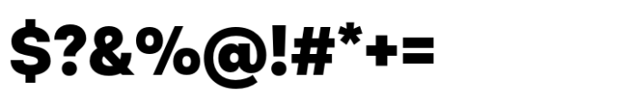 Lota Grotesque One Black Font OTHER CHARS