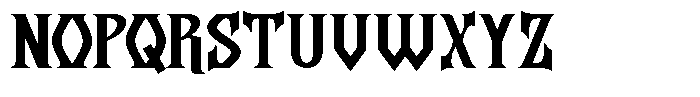 Lotrance Regular Font UPPERCASE