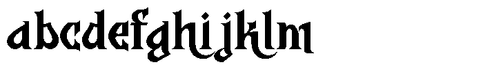 Lotrance Regular FONT
