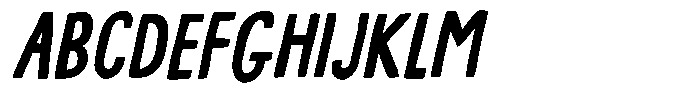 Lots Of Fun Italic Font UPPERCASE