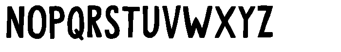 Lots Of Fun Regular Font LOWERCASE