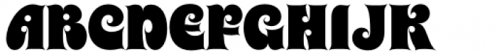 Lotus Petal Normal Font UPPERCASE