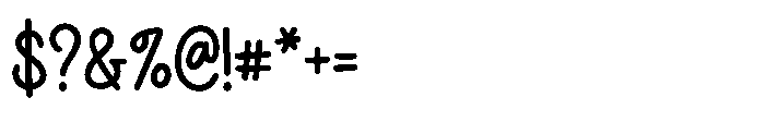 Lotusia Script Font OTHER CHARS