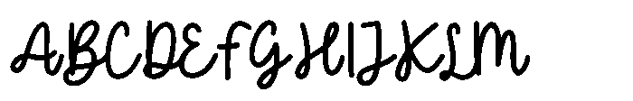 Lotusia Script Font UPPERCASE