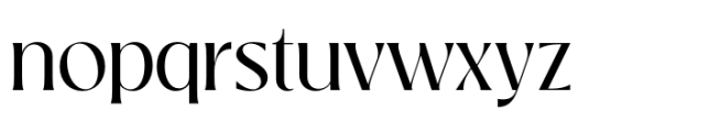 Loubrisa Regular Font LOWERCASE
