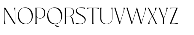 Loubrisa Thin Font UPPERCASE