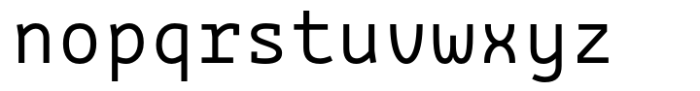 Louisa Regular Font LOWERCASE