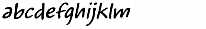 Louisville Script Italic Font LOWERCASE