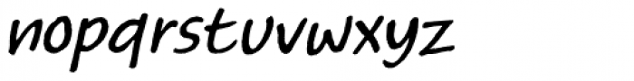 Louisville Script Italic Font LOWERCASE