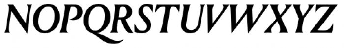 Louize Display Bold Italic Font UPPERCASE