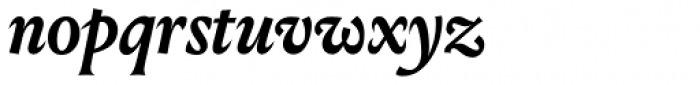 Louize Display Bold Italic Font LOWERCASE