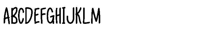 Lovable Christmas Font UPPERCASE
