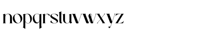 Lovage Regular Font LOWERCASE