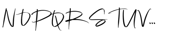 Love Grild Signature Font UPPERCASE