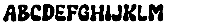 Love Groovy Font UPPERCASE