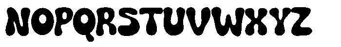Love Groovy Font UPPERCASE