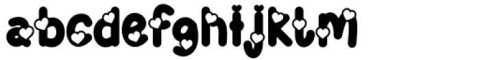 Love Paradise Two Font LOWERCASE