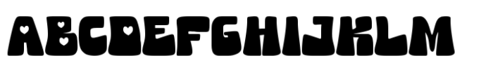 Love Pica Font UPPERCASE