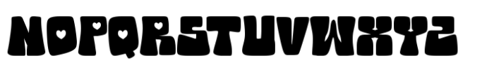 Love Pica Font UPPERCASE