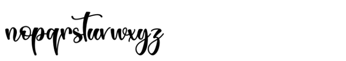 Love Sunday Regular Font LOWERCASE